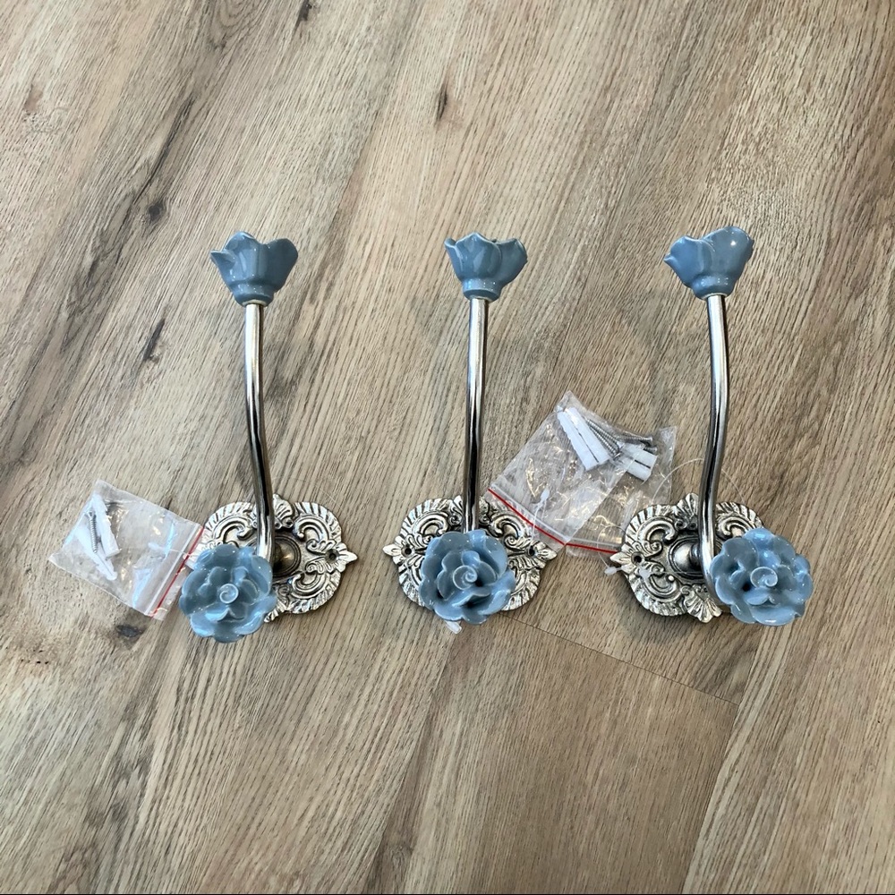 NWOT Set of Three Wall Hooks